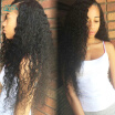 Raw Virgin Indian Hair Curly Sew In Weave Indian Tissage Kinky Curly Afro Kinky Human Hair 3 Bundles Soft Thick