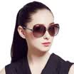 Jingdong supermarket three of the TANS sunglasses female polarized sunglasses women tide cool sunglasses 8502 white box gray