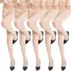 Arctic cashmere stockings female anti-hook wire 5 double loaded 15D women&39s ultra-thin stockings sexy taste women&39s pantyhose pantyhose color 5 pairs of uniform code