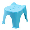 Tea Stool Chair Cartoon Bear Plastic Stool Chair Bathroom Bedroom Change Shoes Stool Thicker Durable 0849