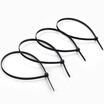 NL-4025A Self-locking nylon cable tie 5 200 Black 250 plastic fastener bundle tie line