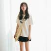 LAXJOY one size printing loose Women T-shirt LWTD173106