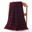 Gold towel home textiles cotton satin color bath towel single dress red 424g 135 75cm