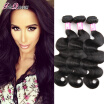 Brazilian Virgin Hair Body Wave 7A Unprocessed Virgin Hair Natural Dark Cheap Human Hair 3 Bundles 100G Bundles Annabelle Hair