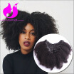 Amethyst Top Fashion Afro Kinky Curly Clip In Hair 120gSet Full Head Afro Curly Clip In Human hair Extensions For Black Women