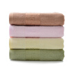 Bamboo bamboo towel soft&comfortable skin-friendly bamboo charcoal jacquard bath towel Great Wall satin file pink
