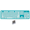 Fidelity K3 Wireless Keyboard Chocolate Button Notebook Office Computer Slim Mute Silent Keyboard White Green
