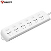 Bull BULL GN-B2063 new national standard socket plug board row row row of plug wiring board drag line board 6 sub-control length of 18 meters