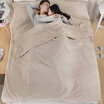 Zero exploration LIVTOR travel outdoor sleeping bag liner cotton ultra-light portable indoor hotel hotel cotton anti-dirty health moccata single widening 120 220cm