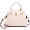 Scarecrow MEXICAN trend of female package simple checkered shoulder bag female hand Messenger bag MNK70515L-08 rice white