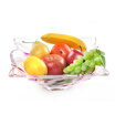 Kelisituo NC-8578 Glass Fruit Lan Gui Square Color Fruit Fruit Fruit Plate 285cm Color Random