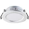 Three male aurora led downlight thin embedded ceiling 3W full set of 2-inch openings about 75MM car aluminum 6000K white light