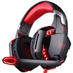 KOTION EACH G2000 Computer Games Headset Bass Microphone Microphone Notebook Desk Headset Headset Black Red