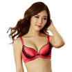 Jingdong supermarket city beauty underwear gathered to adjust the type of bra lace sexy 34 thick mold cup small bra 090405 sapphire blue 75A