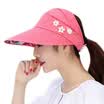 Jingdong supermarket luxury field Sheye ZYM0017kaqi sun hat women sunscreen hat can be folded sun hat outdoor ride beach hat big along the bristles Khaki