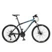 Permanent 27-speed bike mountain bike two-disc brakes bearings axle aluminum alloy car ring men&women cycling T11 black blue