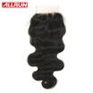Single One Brazilian Body Wave Lace Closure 7A Unprocessed Virgin Hair Body Wave Closure 44 Brazilian Hair Human Hair Closure