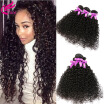 Peruvian Kinky Curly Hair With Closure 3 Bundles 8A Peruvian Kinky Curly Virgin Hair With Closure 100 Human Hair With Closure