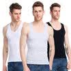 Polaris cashmere cotton men&39s vest thread sports vest base shirt black&white gray 3 pieces B619200111 black&white gray 3 pieces installed XXXL