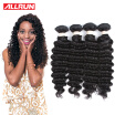 4 Bundle Deals 7A Brazilian Deep Wave Virgin Hair Extensions 100 Brazillian Deep Wave Human Hair Cheap Brazilian Deep Curly