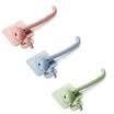 JJ-503 strong glue stick hook kitchen wall hanging hanging door door hanging hook hook creative bathroom wall seamless steel hook 3 only installed