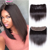 Malaysian Frontal Virgin Hair 13X4 Ear To Ear Lace Frontal Closure Straight Cheap Lace Frontals With Natural Color Human Hair