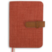Kinbor cotton&linen A6 hand book book hand book calendar notepad stationery notebook red tea DTB6145-2