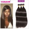 5A Unprocessed Brazilian Virgin Hair Straight Human Hair Weave 3 Bundles Connie Straight Hair Brazilian Hair Weave Bundles