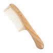 Craftsmanship MrGreen M-7212 horn comb massage comb teeth long hair green sandalwood comb natural head comb handle