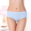 Women&39s underwear women&39s underwear women&39s cotton briefs gift box 4 loaded sexy seamless multi-color women&39s underwear P018 skin-friendly breathable mixed color