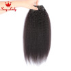 Malaysian Virgin Hair Yaki Straight Malaysian Kinky Straight Coarse Yaki Straight Hair Italian Yaki Straight Human Hair Weave