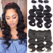 Brazilian Body Wave Lace Frontal Closure With Bundles Brazillian Hair Tissage Avec Closure Lace Frontale Oreille