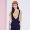 Semir T-shirt short-sleeved T-shirt female summer simple round neck letters printed comfortable straight 12216000352 bleached L