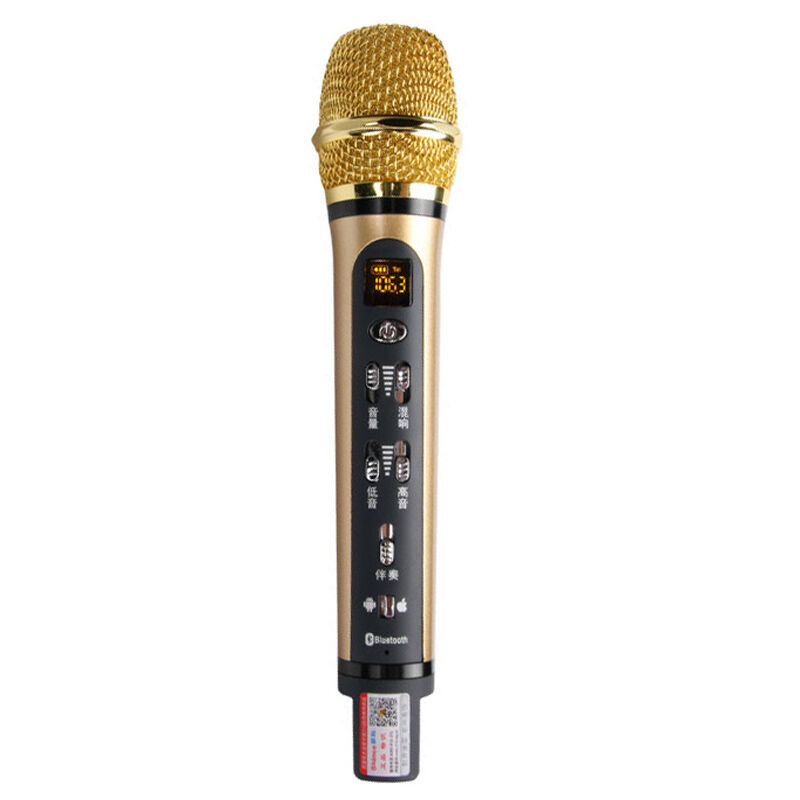 Shinco D18 car phone karaoke microphone ktv wireless microphone recording live