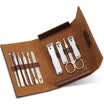 Jingdong Supermarket 777 Nail Knife Set Nail Clamp Clamp Repair Beauty Set 10pcs NTS-6021 Brown Import