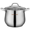 Golden Key GOLDEN KEY soup pot 304 stainless steel thick re-pot special pot 24cm GK-TG24K1F
