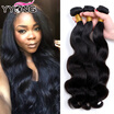 Grade 8A Unprocessed Brazilian Body Wave Hair Brazilian Body Wave 3 Bundles Unprocessed YYONG Hair Products Brazilian Body Wave