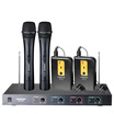 Victory TAKSTAR TC-4R 268 2 Handheld 2 Lapel Wireless Microphone Microphone Hands Hands Holding Chucks Wear Conference Stage KTV Speech Host Microphone