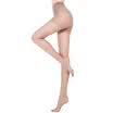 Langsha stockings sexy ultra-thin anti-debris plus crotch core silk pantyhose 3 double-loaded brown three pairs