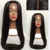 2017 Silky Straight Lace Front Human Hair Wigs Grade 7A Malaysian Straight Hair Glueless Full Lace Human Hair Wigs Human Lace Wigs