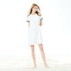 Wandian dress WANDIAN white dress short-sleeved elegant lady short skirt 1162N15020 L