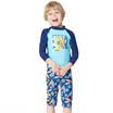 Yizi children swimsuit boys baby split anti-ultraviolet surf clothing 1213 years old 150-160cm surfboard printing Ezi16007