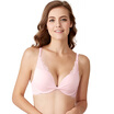 Urban beauty female bra sexy deep V gather adjustment fashion comfortable underwear 2B7108 pink 70B
