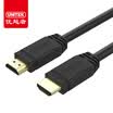 UNITEK hdmi line 4K digital high-definition line 10 meters computer TV 3D video line notebook computer projector display cable black Y-C142