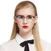 Jimmy Orange American brand trend fashion glasses frame men&women models myopia glasses frames JO6602 fashion Ya black BK