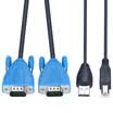 Win shengwei SBUC-1018 kvm line kvm switch line dual&parallel usb print line vga line KVM switch dedicated data cable