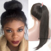 New Full Lace Human Hair Wigs Glueless Full Lace Wigs Silky Straight Brazilian Virgin Hair 100 Human Hair Ponytail Wigs For Women