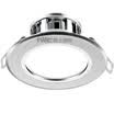 NVC NVC Lighting LED Downlight Ceiling Light Metal Aluminum Sand Silver 4 Watt Warm White 4000K Hole 75-85 cm