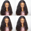 Kinky Curly Wig 130 Density Lace Front Wig Human Hair With Baby Hair Free Part Brazilian lace front Human Hair Wigs