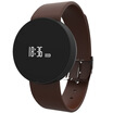 Ai Wei iwown series smart sports bracelet caller ID SMS reminder intelligent step management health brown coffee